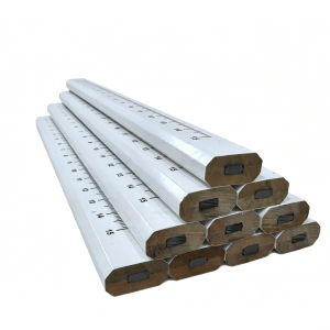 7inch Ruler Octagonal Carpenter Pencil