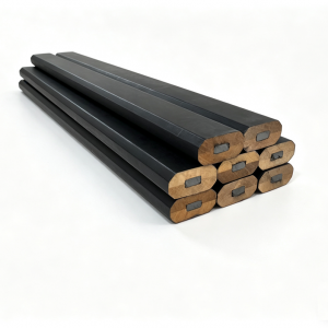 7inch Black Octagonal Carpenter Pencil